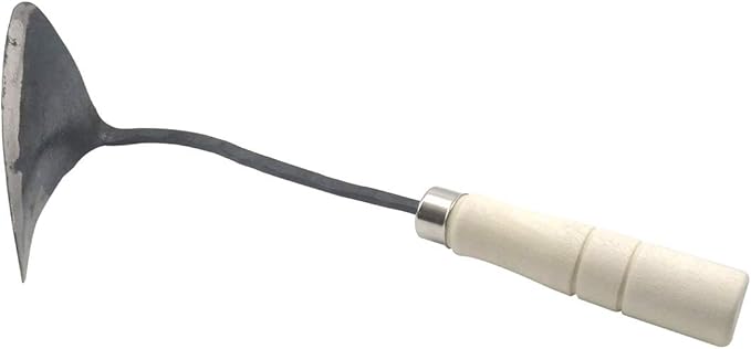 SUPIA Korean Gardening Tool ho-mi Hand Plow Hoe Spade, Trowel, Weeder, and More! an Excellent Tool for use in Any Vegetable or Flower Garden (General Triangle)