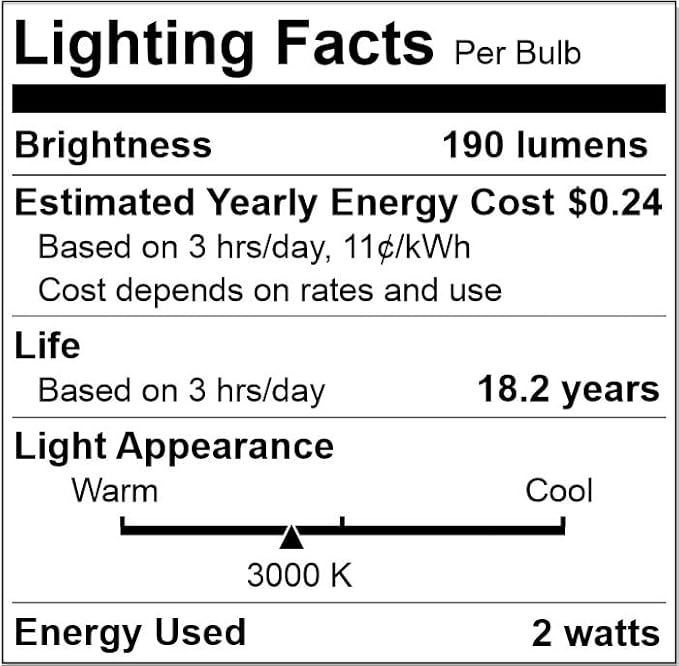 Brightech Ambience Pro Waterproof LED Outdoor String Lights, 48 Ft, Hanging, Dimmable Vintage Edison Bulbs, 15 Bulbs, 2W