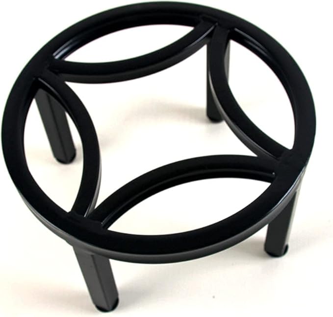 Zhongma Set of 3 Metal Plant Stand for Heavy Potted Plant for Home Indoor and Outdoor, 220 LBS Capacity & Heavy Duty Construction, Sturdy Plant Riser without Installation Required