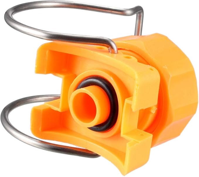 uxcell Spray Nozzle, 2" Adjustable Ball Flat Fan Full Cone Clamp Clip Nozzle Watering Irrigation