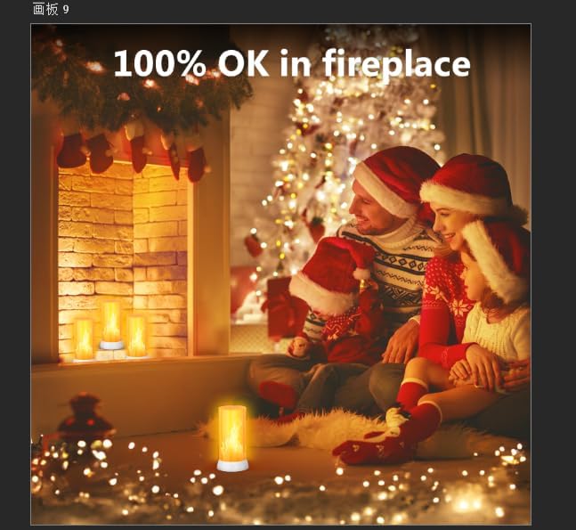 2PCS LED Flame Light, USB Rechargeable Flame Lamp with Remote & Timer, Waterproof Dimmable Flameless Candles Light for Home Party Garden Camping Halloween Christmas Decoration