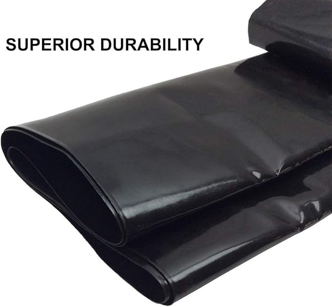 10 x 13 Feet Pond Liner, 20 Mil Pond Liners for Outdoor Ponds, Black LDPE Pond Liner for Waterfall, Fish Koi Ponds, Garden Fountain