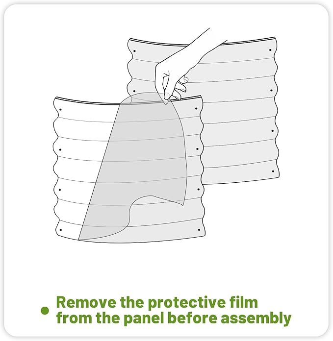 SnugNiture Raised Garden Bed, 2×2×1.5ft Round Galvanized Outdoor Planter Box, 17" Tall Deep Metal Garden Bed Kit for Planting Vegetables, Fruits, Flowers, Brown