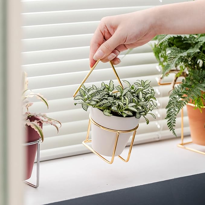 Yishang 72 pcs Small Mini White Clay Pots, 2.5'' Terracotta Pot Clay Ceramic Pottery Planter,Cactus Flower Terra Cotta Pots,Succulents Nursery Pots,with Drainage Hole,Great for Crafts,Wedding Favor