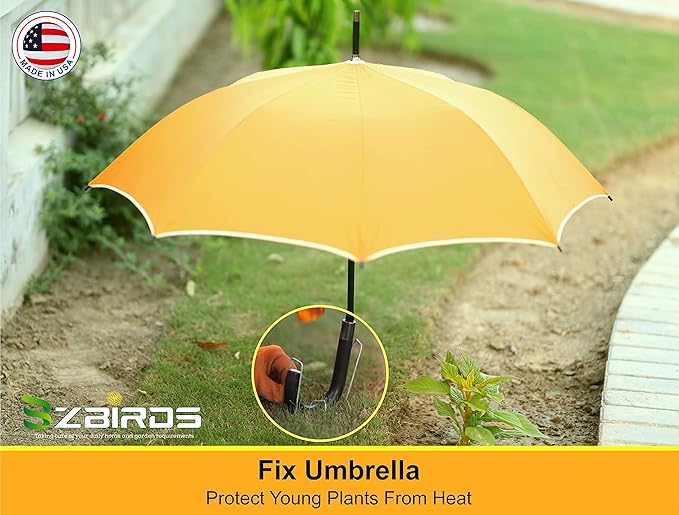 USA Made 20 Pack Landscape Staples 6 inch 11 Gauge Garden Stakes Galvanized Steel | Yard Stakes for Decorations Weed Barrier Fabric | Ground Stakes for Gardening | Fence Stakes Landscape Pins