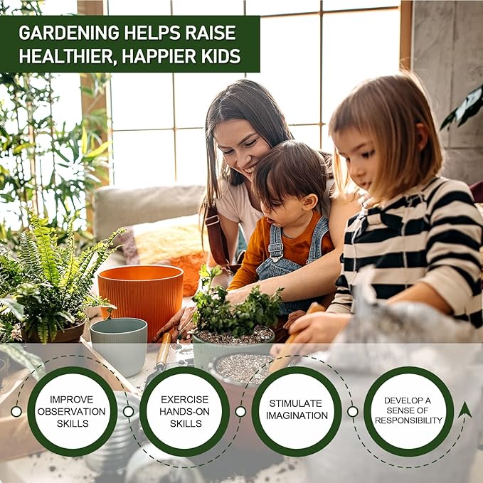 10QT Horticultural Vermiculite Bulk, Organic Vermiculite for Plants, Course Grade Vermiculite for Gardening, for houseplants, for Mushrooms, to Maintain Soil Moisture and Plant Growth(5-8mm)