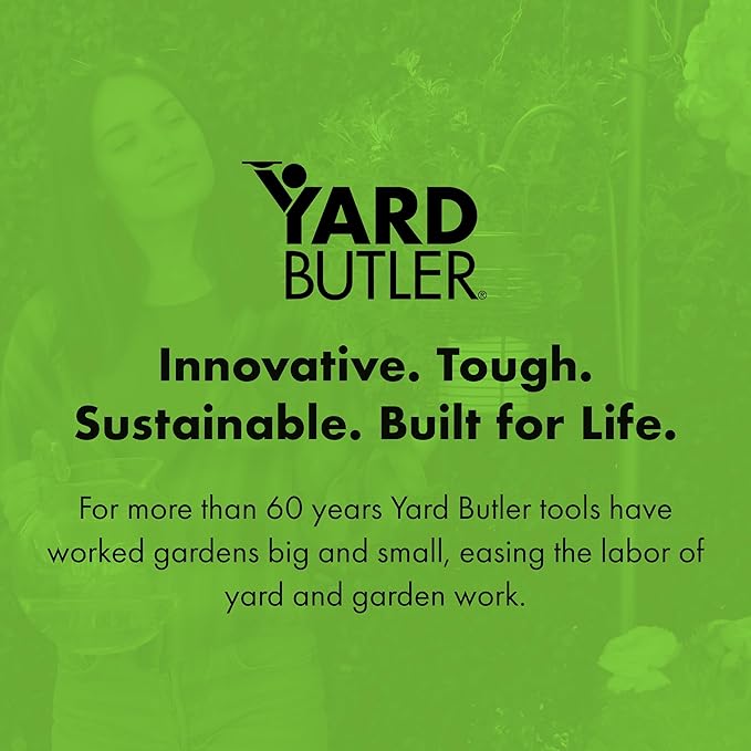 Yard Butler Yard Tree Supplies - Beautiful Home Decor for Garden, Lawn, or Indoors - Perfect for Hanging Plants, Bird Feeders, Laterns, or Wind Chimes, Tree Ring
