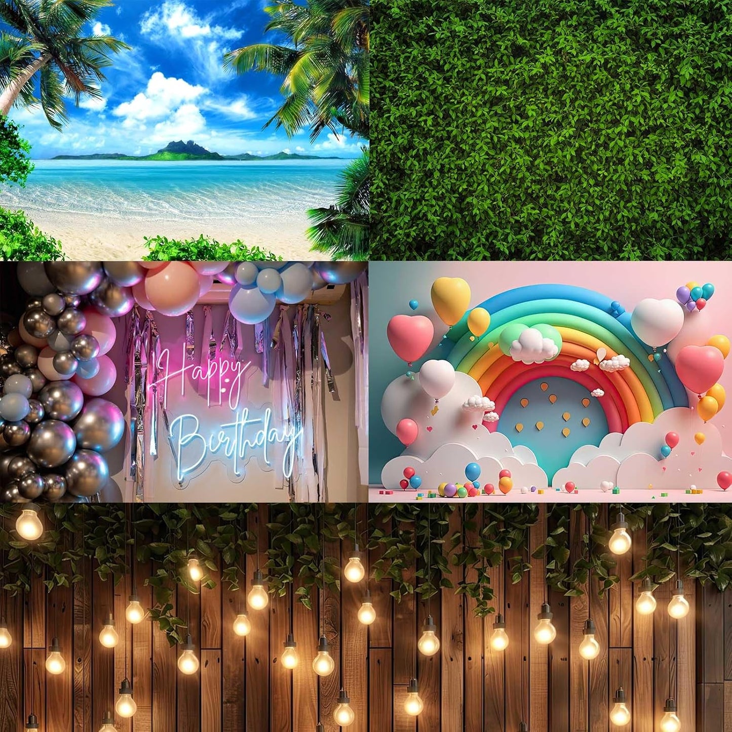 Aquarium Background Beautiful Colorful Coral Reef Aquatic Plants Terrarium Background Rock Tropical Fish Jungle Style Fish Tank Background Colorful Under Water View Aquarium Backdrop Vinyl 30x18in