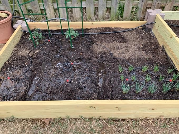 Black Vinyl Tubing 1/2” ID × 5/8” OD - 25 Feet PVC Flexible Plastic Tube Hybrid Hose, Transfer Water Air Oil for Pond Fountain Garden, Non-toxic and BPA free