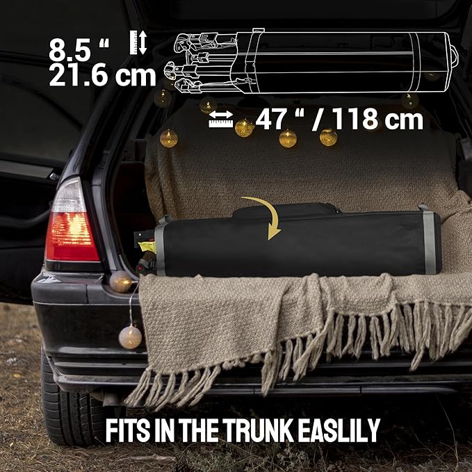 CROWN SHADES 10x10 Pop Up Canopy with 1 Side Wall - Beach Tent with One Push Setup - Outdoor Sun Shade for Events, Parties, Camping - Gazebo with STO-N-Go Cover Bag (Sky Blue)