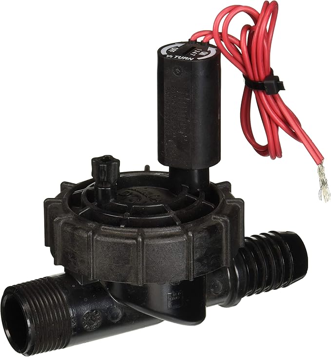 Hunter Sprinkler PGV100JTMB PGV Series Jar Top 1-Inch Globe Male by Barb Valve without Flow Control