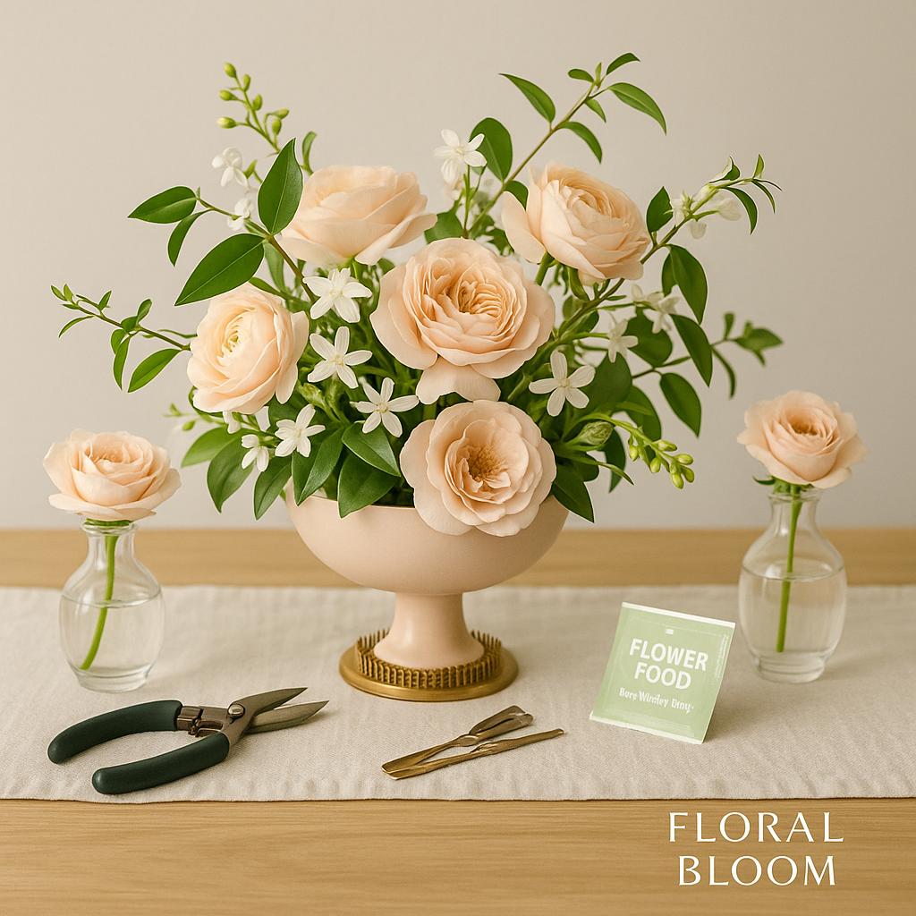 A Home-Floristry Blueprint (Color, Proportion, Mechanics & 7-Day Care) | FloralBloom Shop