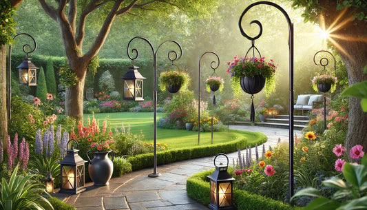 Elevate Your Garden with Sturdy Shepherd’s Hooks — Stylish & Functional from Floral Bloom Shop