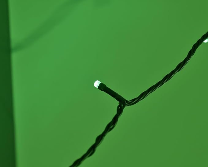 300 LED Halloween Lights, 118FT Waterproof Halloween String Lights, Green Halloween Lights Outdoor with 8 Lighting Modes for Halloween Outdoor Party Yard Garden Decoration(118 Ft | Green, 118 Ft)