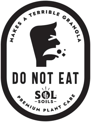 Sol Soils Succulent Gritty Mix 2 Quarts - Fast Draining Peat Moss Free Succulent Soil Potting Mix with Coconut Husk Chips, Perlite & Pumice