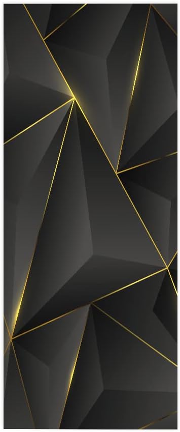 3D Peel and Stick Murals - Three-dimensional Wallpaper Self-adhesive Decals Removable PVC Waterproof Door Poster for Bedroom Living Room Wall Decoration 35.4 x 78.7 inch