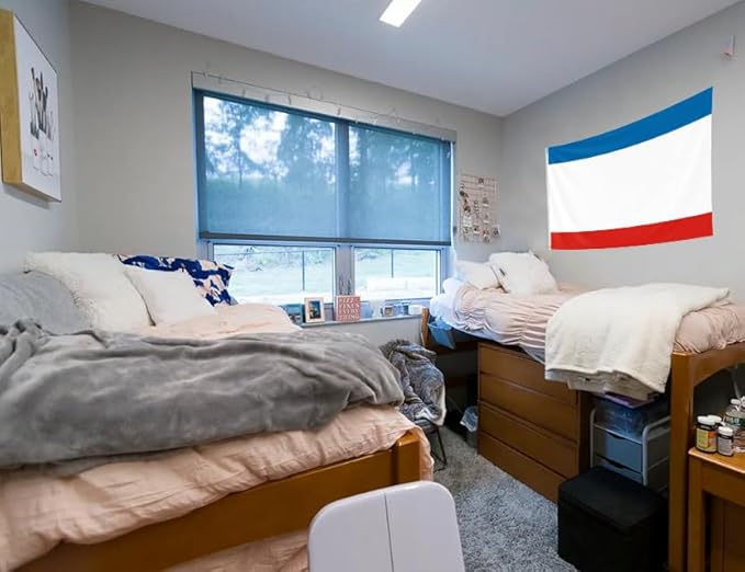 Double Sided Ukraine Crimea Flag 2x3FT Ukrainian Crimean Polyester Banner With 2 Grommets Fade Resistant Vivid Color For Patriotic Festival Events Party Decoration(Crimea UKR, 2x3FT-3ply)