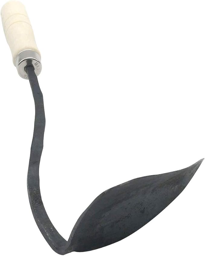 SUPIA Korean Gardening Tool ho-mi Hand Plow Hoe Spade, Trowel, Weeder, and More! an Excellent Tool for use in Any Vegetable or Flower Garden (General Triangle)