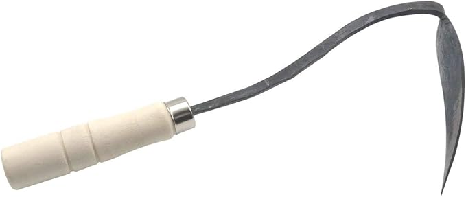 SUPIA Korean Gardening Tool ho-mi Hand Plow Hoe Spade, Trowel, Weeder, and More! an Excellent Tool for use in Any Vegetable or Flower Garden (General Triangle)