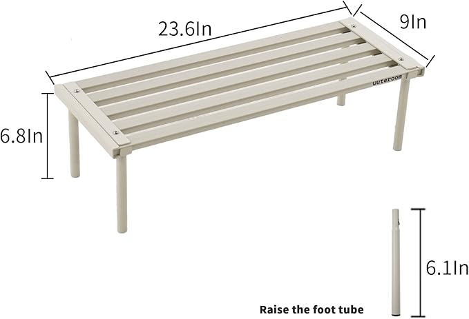 Metal Plant Stand, Rust-proof Aluminum Flower Pot Stand, Plants Display Stands Decoration Racks for Living Room Balconies and Gardens (60 White)