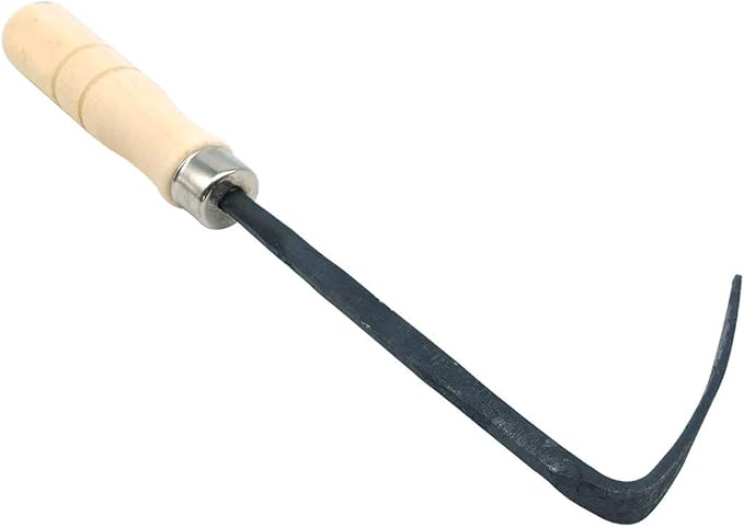 SUPIA Korean Gardening Tool ho-mi Hand Plow Hoe Spade, Trowel, Weeder, and More! an Excellent Tool for use in Any Vegetable or Flower Garden (Grass)