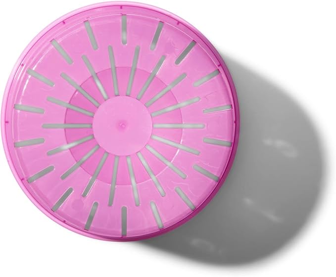 rePotme Orchid Pot - 8 inch Slotted Orchid Pots with Holes - 3 Pack (Rose Quartz)