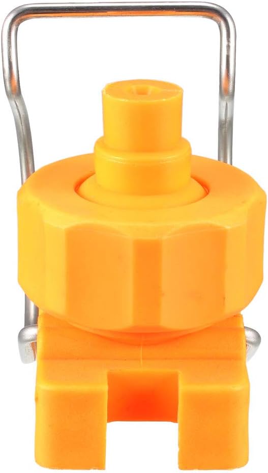 uxcell Spray Nozzle, 1-1/2" Adjustable Ball Flat Fan Full Cone Clamp Clip Nozzle Watering Irrigation