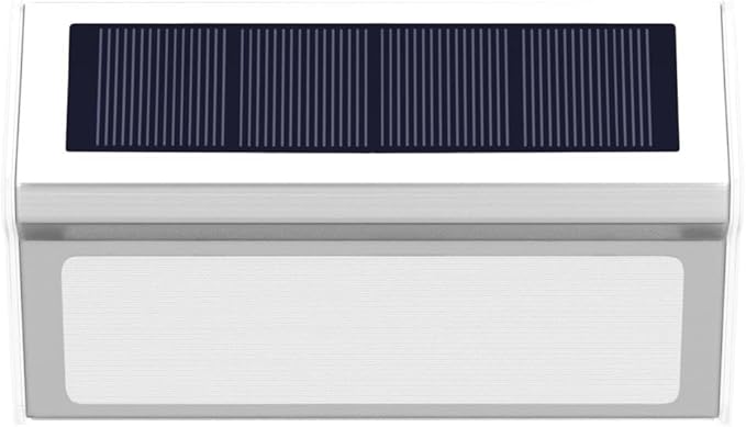 JSOT Solar Step Deck Lights for Outside Decorative - 10Pack Stairs Lights Outdoor Waterproof for Yard Garden Landscape Pool Fence Step Wall 9 LED Beads Solar Lighting