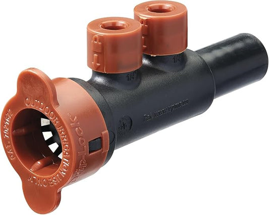 Orbit 67047-1/2" x 1/4" Drip-Lock 2-Port Extension Manifold (20)