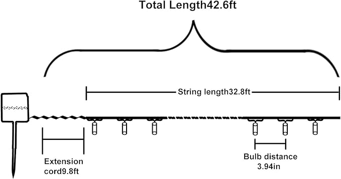 2 Pack 200 LED Solar String Lights, 85.2ft 8 Modes Solar String Lights for Outside, Waterproof and Solar Powered Outdoor String Lights for Holiday Christmas Yard Garden Tree Wedding Party (Warm White)
