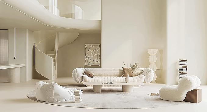 Dimoon 118''x23.6'' Cream Skin Peel and Stick Wallpaper Contact Paper Modern Self Adhesive Wall Paper Removable Renter Friendly Textured Solid Color Cabinet Vinyl Roll (118''x23.6'',Cream Skin)