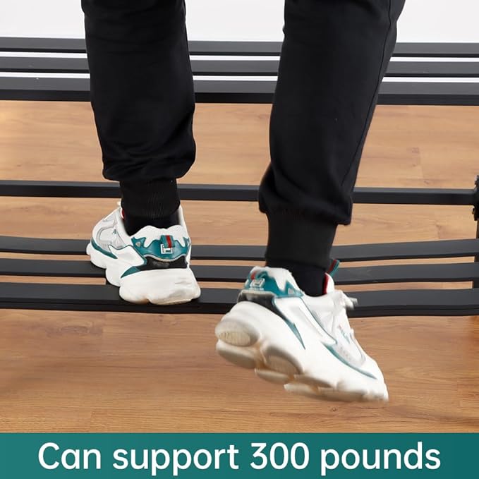 Aluminum Plant Stand - Indoor & Outdoor Ladder Display Shelf for Plants - Sturdy Space-Saving Utility Organizer for Patio, Balcony & Garden (4-Tier)