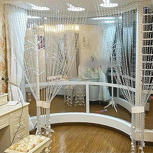 200Pcs/Set 14MM Transparent K9 Crystal Beads Chain Refraction Glass Chandelier Part Prisms Octagonal Beads Home Decor