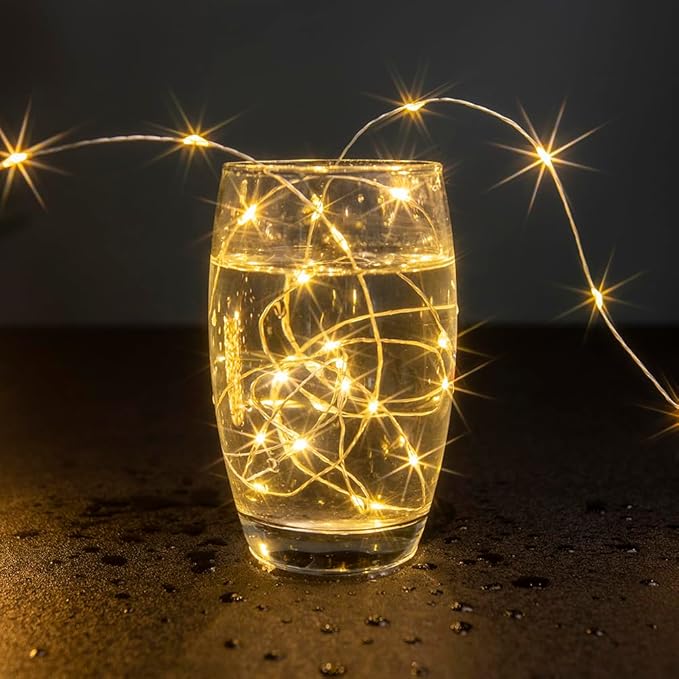 Fairy Lights Plug in,66FT 400 LEDs Waterproof String Lights,Twinkle Light with Remote for Outdoor Indoor Christmas Wedding Birthday Garden Party Decorations,2 Inch Space,Warm White