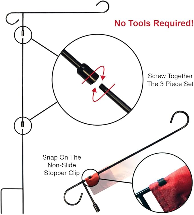 WinCraft Mets Garden Flag with Stand Holder Flagpole