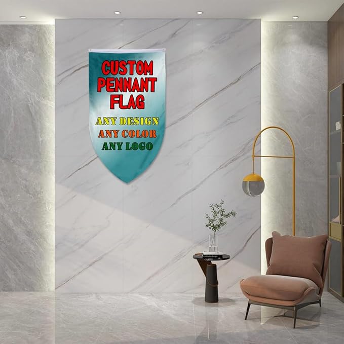 Customizable Games Funny Family Personalized Swallowtail flag Garden house banner Decor Double Stitched Polyester with Brass Grommets (Filleting, 20x30in)