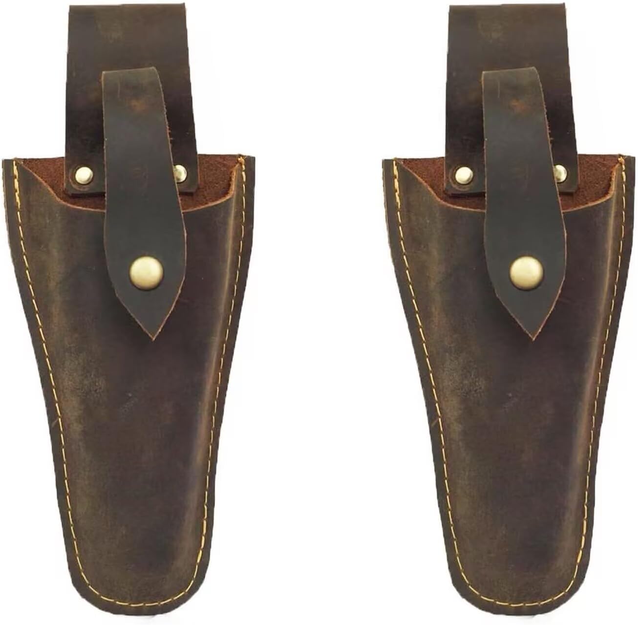 Plier Holder for Belt, Durable Leather Sheath Pouch Holder Gardening Tools Holster Belt Case for Garden Pruning Pliers Shears Scissors or Knife,Tools Gifts for Men Dad Husband Boyfriend