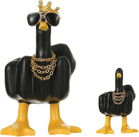 Accddio Funny Resin Garden Statue Decor for Home Office Desk Patio Garden Decor Funny Gifts