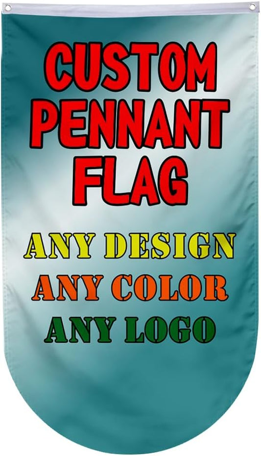 Customizable Games Funny Family Personalized Swallowtail flag Garden house banner Decor Double Stitched Polyester with Brass Grommets (Oval, 30x50in)