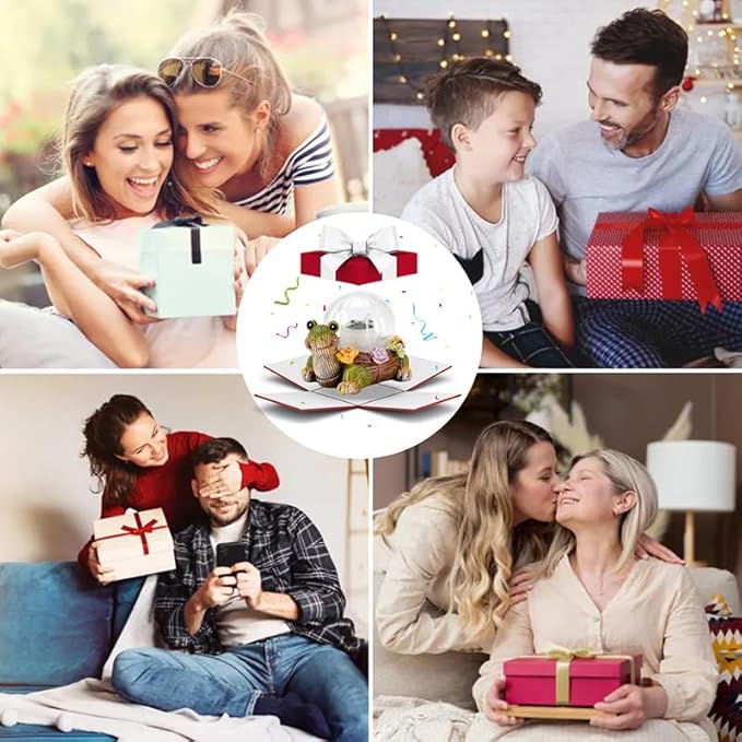 Solar Mini Turtle Garden Statue Lights for Outdoor Decor with Cracked Glass LED Figurine Lighting Resin Succulent Tortoise Decorations for Patio Lawn Yard Home Housewarming Mom Wowen Gifts