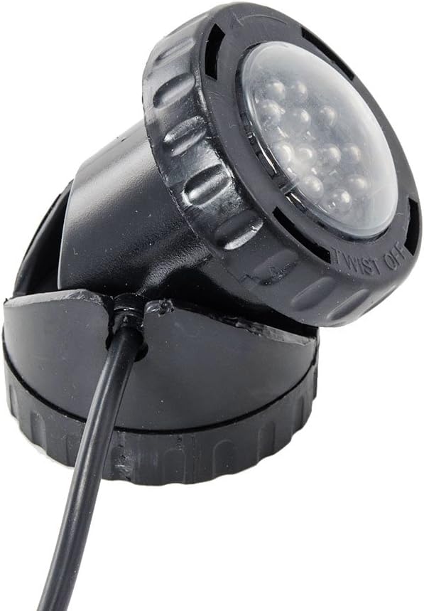 Jebao 4 LED Super Bright Outdoor Underwater Pond Fountain Spot Light Kits 4 Color Lens