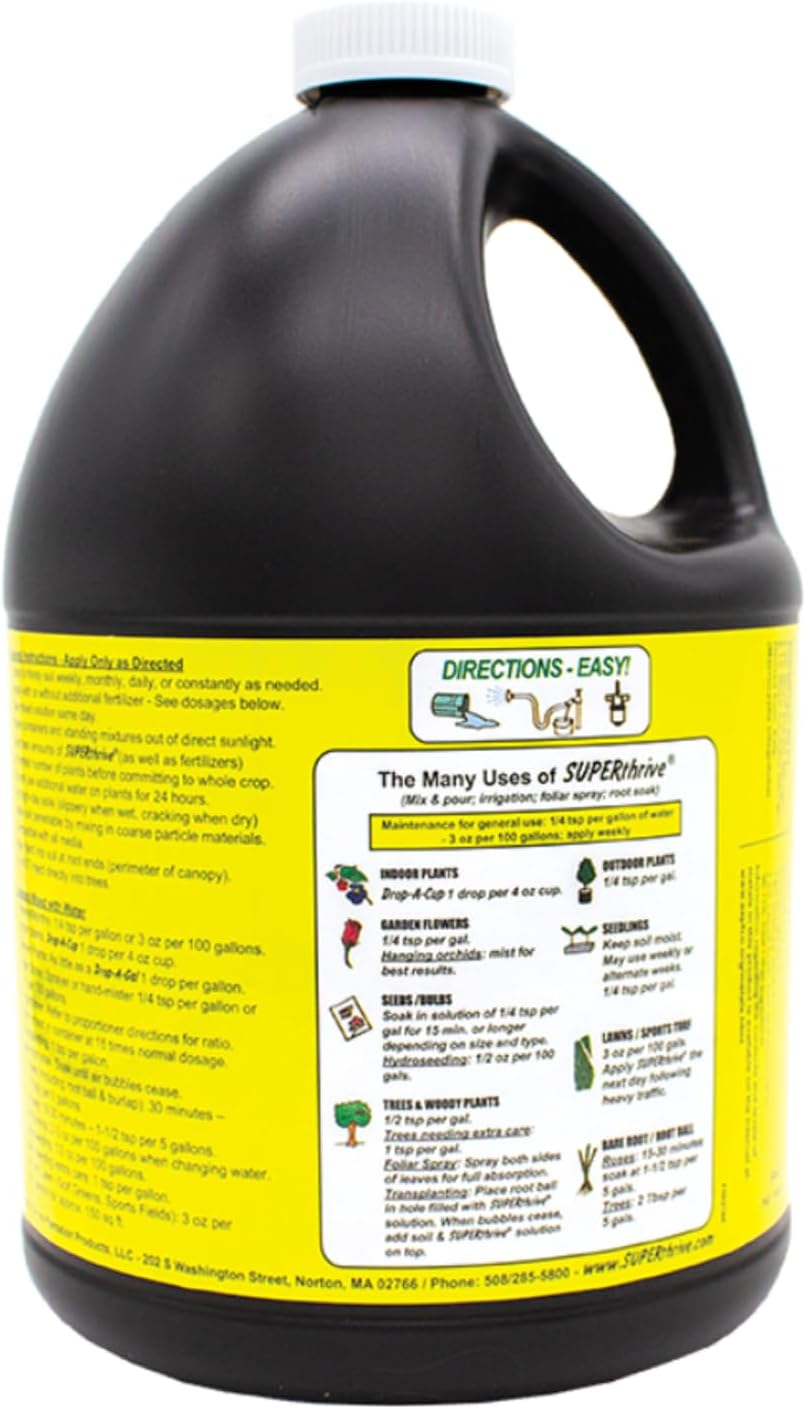 SUPERthrive Plant Vitamin Solution, 1 Gallon, Clear