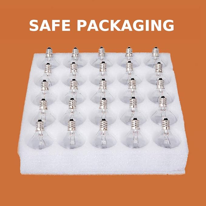 GOOTHY Globe Holiday String Lights with G40 Bulbs (50ft.) Backyard Patio Lights Garden Bistro Party Natural Warm Bulbs Cafe Hanging Umbrella Lights on Light String Indoor Outdoor-White