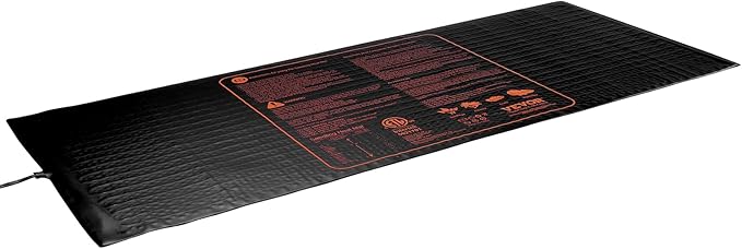 VEVOR 1 Pack Seedling Heat Mat 48"x 20.75", MET-Certified Warm Hydroponic Plant Heating Pad for Seed Starting, Waterproof Heating Mats for Germination, Indoor Gardening, Greenhouse
