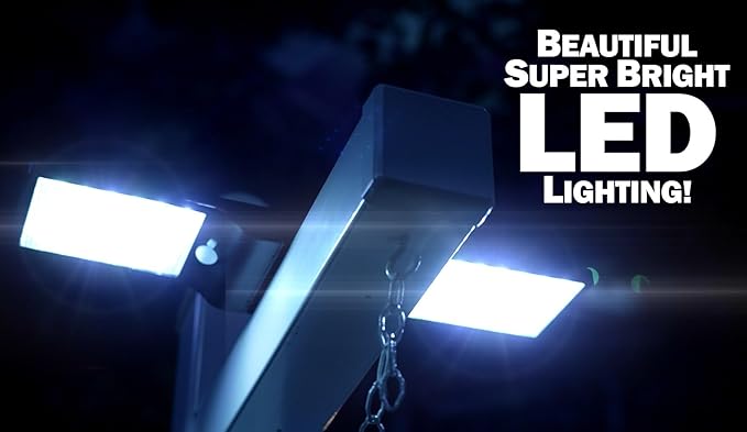 Jokari Solar Powered Motion Activated Walkway and Sign Illuminators 2 Pack. Efficiently Light Up Paths or Signage With Eco-Friendly Solar Energy and Intelligent Motion Sensing to Keep Your Family Safe