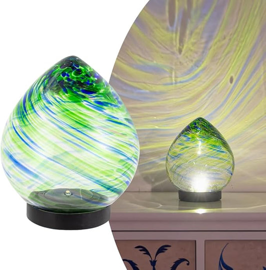 Solar Garden Lights, Decorative Solar Lanterns Outdoor Waterproof Glass Globe Light, Colorful Outdoor Lights for Patio, Porch Decor