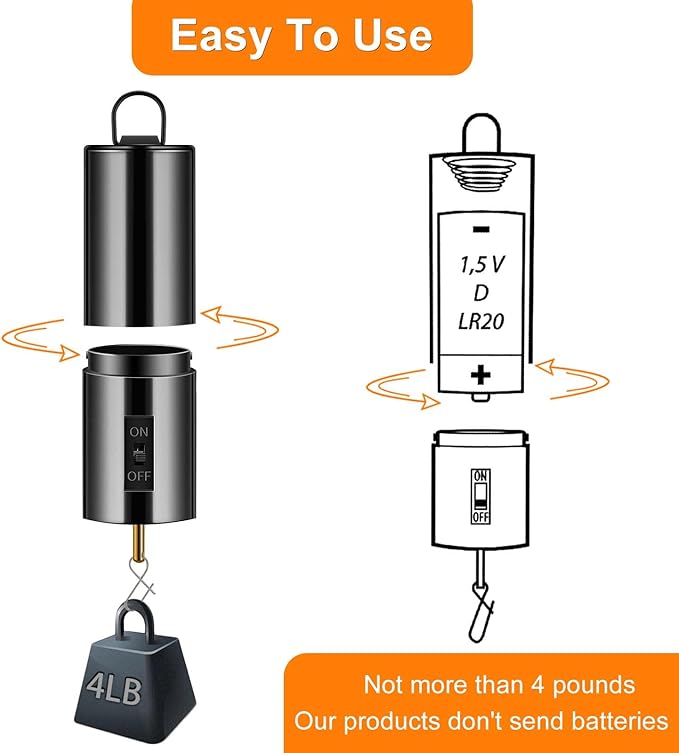 2 Pack Wind Spinner Motor Hanging Display Motor Battery Operated 20 RPM Rotating Motor Multi-Purposes for Wind Spinner Mobile Yard Decor Hanging Ornament Outdoor Sculptures-Medium Speed (2 Pcs Black)