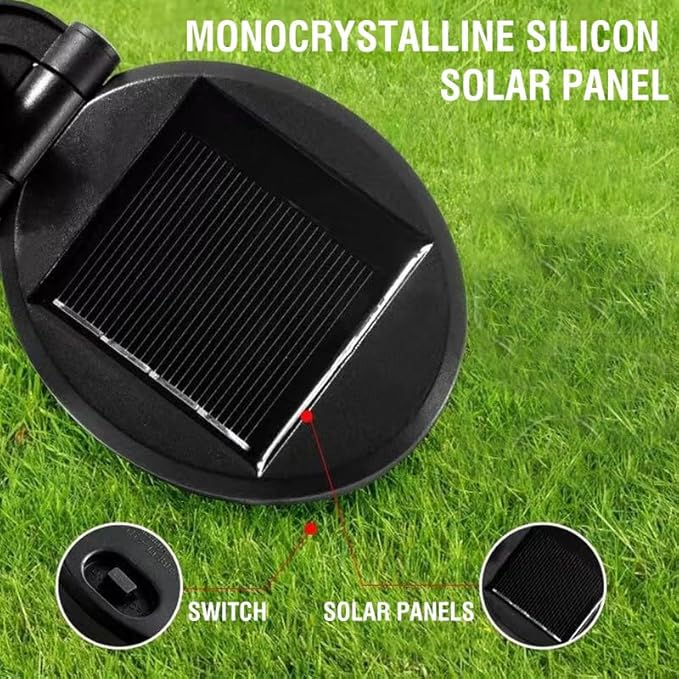 Garden Lights - Solar Outdoor Lights for Garden Decorations, Waterproof & Decorative Stake Flowers for Yard & Patio, Solar Powered Light Flowers for Christmas Decor