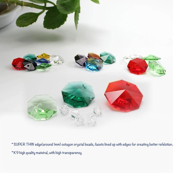 Crystal Garden Suncatcher Hanging Crystals Ornament for Window Rainbow Maker Prisms Home Decor Gift Boxed Sun Catcher Gift Idea for Mom Friends Grandma,Hummingbird