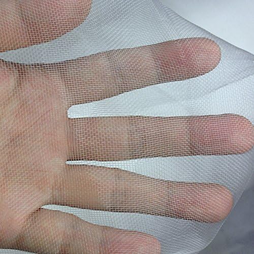 5Ft x 100Ft Mosquito Bug Insect Bird Fine Mesh Net Barrier Hunting Blind Garden Screen Netting for Protect Your Plant Fruits Flower
